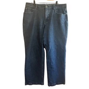 Deluth Trading Co Jeans denim size 16 x 29 straight leg women’s